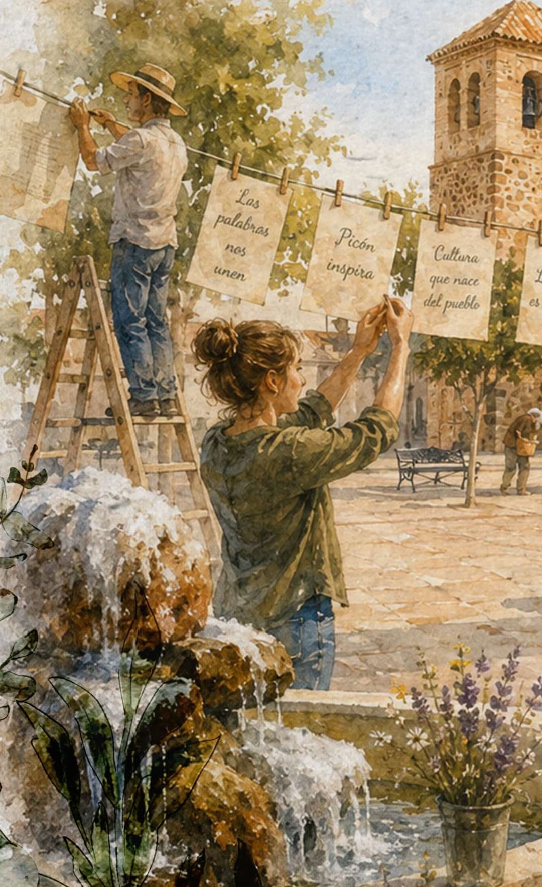 Ilustración de Plaza Ramón y Cajal
